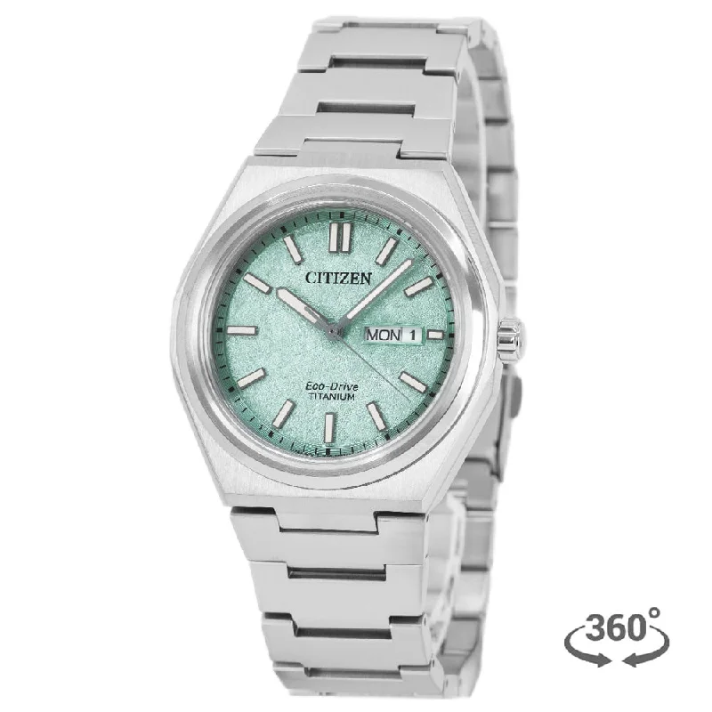 Citizen Men's AW0130-85M Super Titanio Eco-Drive