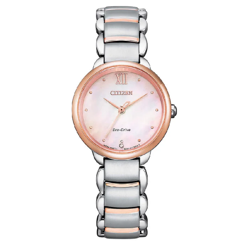 Citizen Ladies EM0924-85Y MOP Dial Watch