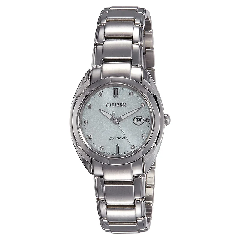 Citizen Ladies EM0310-61A Eco-Drive Blue DIal Watch