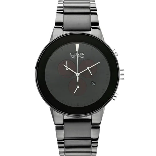 Citizen Eco-Drive Black Dial Men 43mm AT2245-57E