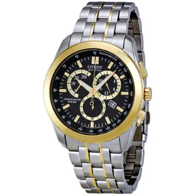 Citizen 100WR Chronograph Two-Tone Men's Watch, AT1184-55E