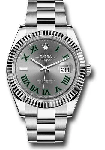 Rolex Datejust 41mm Watch 126334 slgro