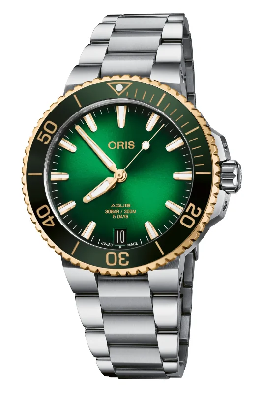 Oris Aquis Date Calibre 400 41.5mm Bi-Color 01 400 7769 6357-07 8 22 09PEB