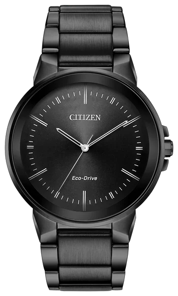 Citizen BJ6517-52E Eco-Drive Axiom Black Dial Stainless Steel