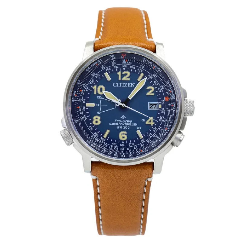 Citizen Men's CB0240-11L Radio Controlled Pilot Watch