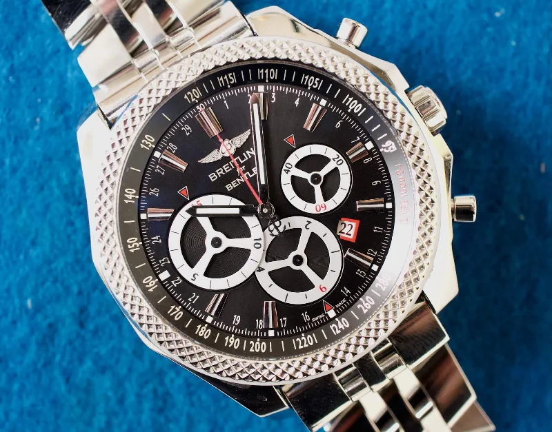 SOLD OUT: Breitling Bentley Bernato Racing A25366 Limited Edition Chronograph 49MM Box