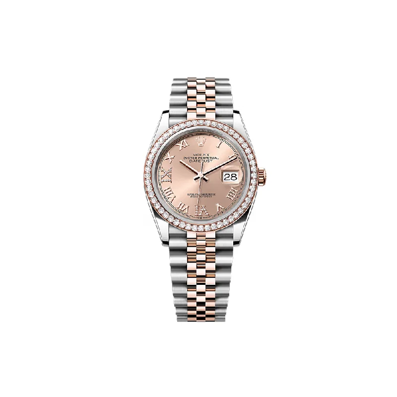 Rolex Oyster Datejust 126281RBR 36 Bi-metal 'Sundust Dial'