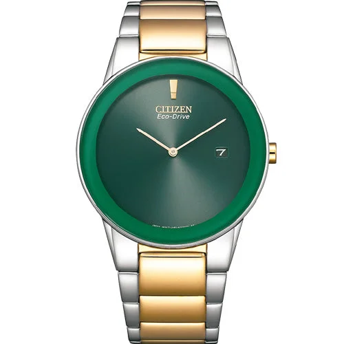 Citizen Eco-Drive Green Dial Men 40mm AU1064-85X