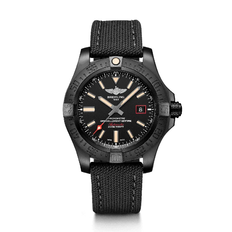 Breitling Avenger Blackbird Black Titanium 44mm