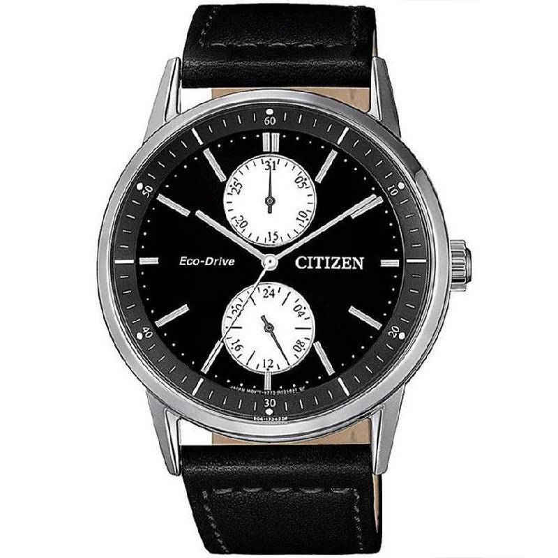 Citizen Men's BU3020-15E Eco-Drive Black Dial Watch