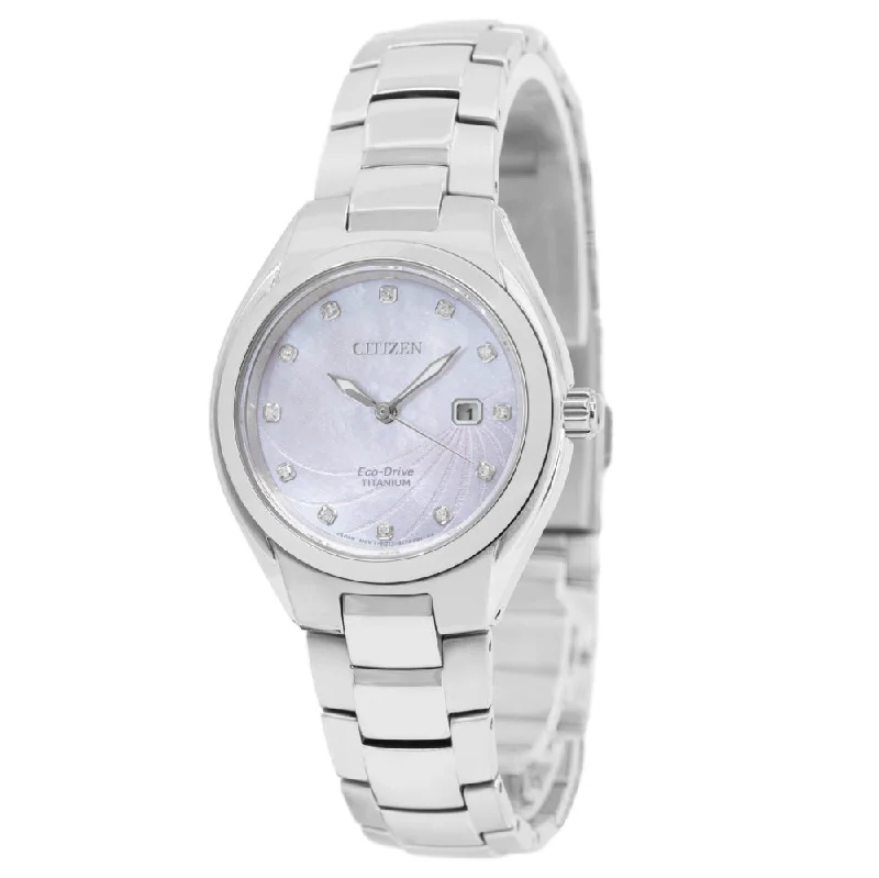 Citizen Ladies EW2611-87Y Super Titanium Eco-Drive