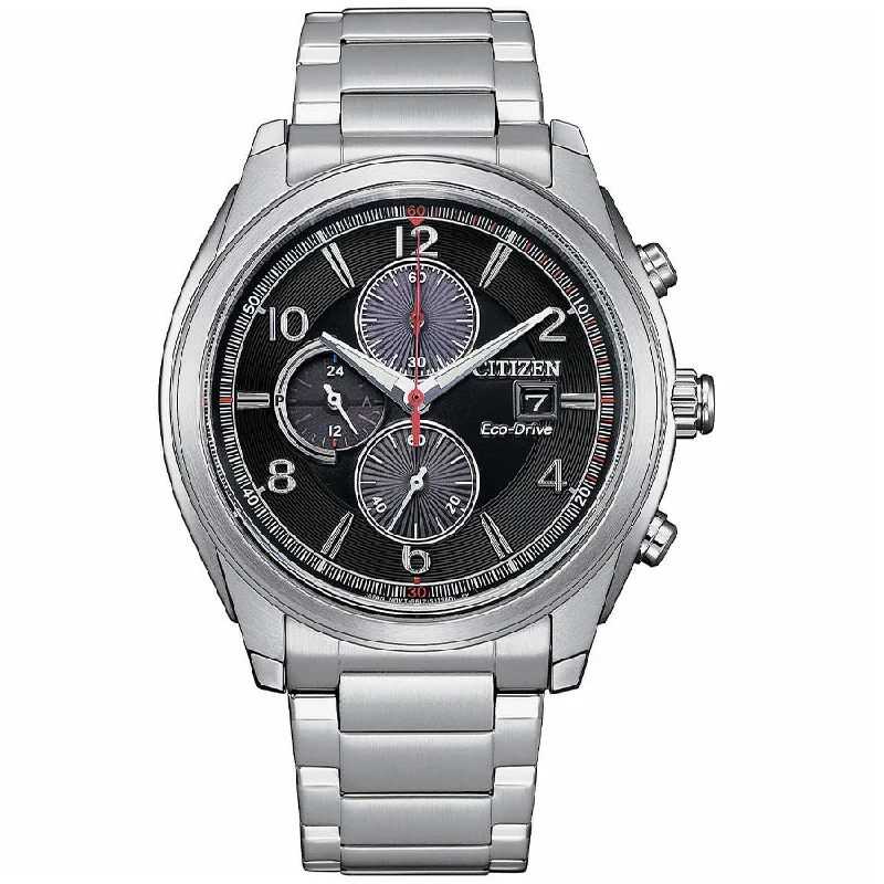 Citizen Men's CA0671-82E Eco-Drive Chrono Black Dial