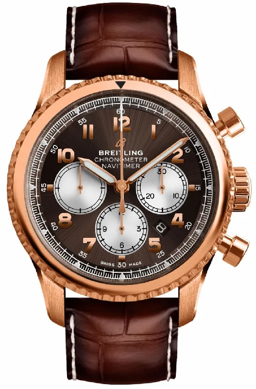 Breitling Navitimer 8 Chronograph Chronometer 18kt Rose Gold