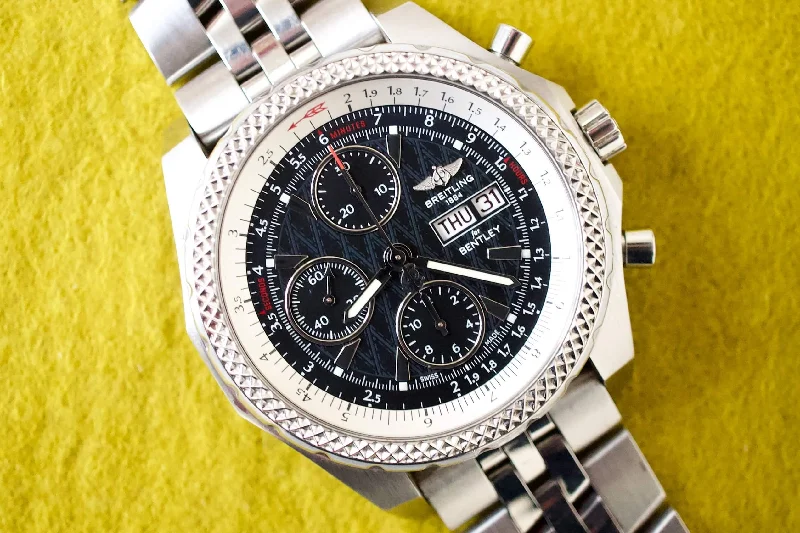 SOLD OUT: Breitling Bentley A13363 45mm Chronograph Continental GT Box Papers