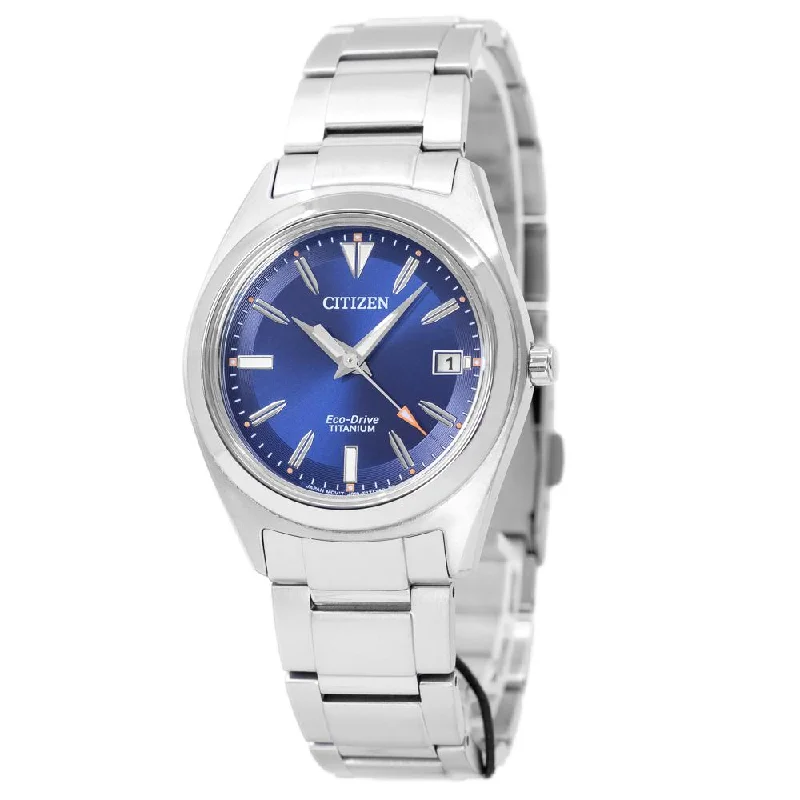 Citizen Ladies FE6150-85L Super Titanium Blue Dial