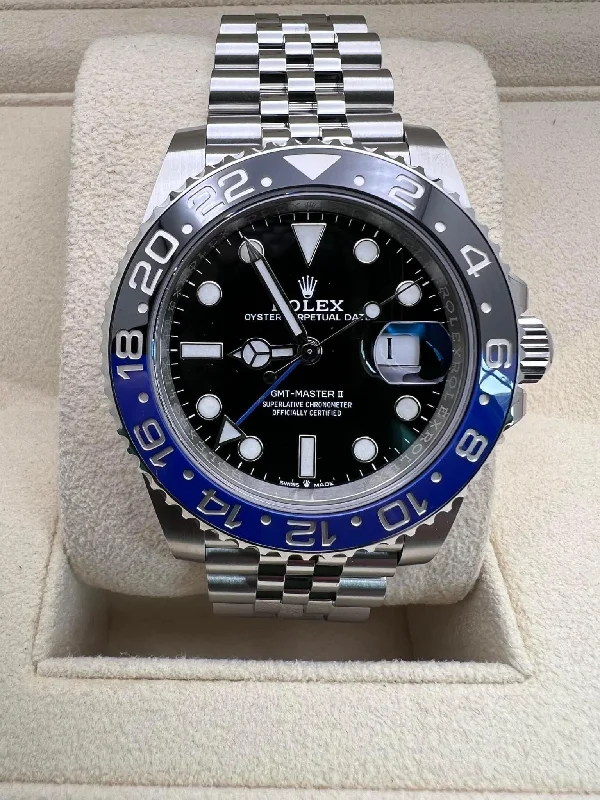 Rolex GMT-Master II Batman 126710BLNR Jubilee New 2024