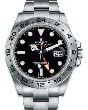 Rolex Explorer II 42mm Stainless Steel  Black Dial 216570 2020 New